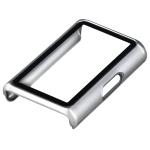 Carcasa cu protectie ecran BizonMobile Adamo compatibila cu Huawei Band 11 Pro, Satin Silver 7 - lerato.ro