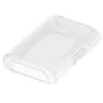 Carcasa cu protectie ecran BizonMobile Felipe compatibila cu Huawei Band 11 Pro, Transparent 5 - lerato.ro