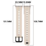Curea din silicon BizonMobile compatibila cu Huawei Band 11 / 11 Pro, Bej 3 - lerato.ro