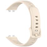 Curea din silicon BizonMobile compatibila cu Huawei Band 11 / 11 Pro, Bej 4 - lerato.ro