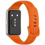 Curea din silicon BizonMobile compatibila cu Huawei Band 11 / 11 Pro, Portocaliu 5 - lerato.ro