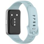 Curea din silicon BizonMobile compatibila cu Huawei Band 11 / 11 Pro, Light Blue 5 - lerato.ro
