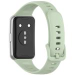 Curea din silicon BizonMobile compatibila cu Huawei Band 11 / 11 Pro, Light Green 5 - lerato.ro