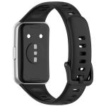 Curea din silicon BizonMobile compatibila cu Huawei Band 11 / 11 Pro, Negru 5 - lerato.ro