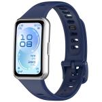 Curea din silicon BizonMobile compatibila cu Huawei Band 11 / 11 Pro, Dark Blue 2 - lerato.ro