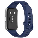 Curea din silicon BizonMobile compatibila cu Huawei Band 11 / 11 Pro, Dark Blue 5 - lerato.ro