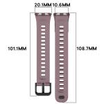 Curea din silicon BizonMobile compatibila cu Huawei Band 11 / 11 Pro, Dark Purple 3 - lerato.ro