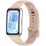 Curea din silicon BizonMobile compatibila cu Huawei Band 11 / 11 Pro, Light Pink 2 - lerato.ro