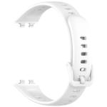 Curea din silicon BizonMobile compatibila cu Huawei Band 11 / 11 Pro, Alb 4 - lerato.ro