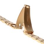 Curea din otel inoxidabil Bizon Strap Watch Aura compatibila cu Huawei Band 11 / 11 Pro, Rose Gold 5 - lerato.ro