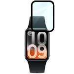 Folie sticla hibrid Bizon Glass Watch Edge Hybrid compatibila cu Xiaomi Smart Band 10 Pro, Negru 5 - lerato.ro