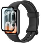 Folie sticla hibrid Bizon Glass Watch Edge Hybrid compatibila cu Xiaomi Smart Band 10 Pro, Negru 6 - lerato.ro