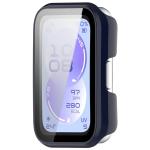 Carcasa cu protectie ecran BizonMobile Adamo compatibila cu Huawei Band 11, Dark Blue 6 - lerato.ro