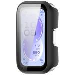 Carcasa cu protectie ecran BizonMobile Adamo compatibila cu Huawei Band 11, Matte Black 6 - lerato.ro