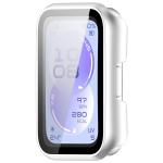 Carcasa cu protectie ecran BizonMobile Adamo compatibila cu Huawei Band 11, Satin Silver 6 - lerato.ro