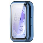 Carcasa cu protectie ecran BizonMobile Felipe compatibila cu Huawei Band 11, Dark Blue 9 - lerato.ro