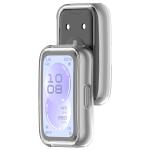 Carcasa cu protectie ecran BizonMobile Felipe compatibila cu Huawei Band 11, Transparent 8 - lerato.ro
