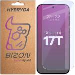 Folie sticla hibrid Bizon Hybrid Mule compatibila cu Xiaomi 17T, Transparent 2 - lerato.ro