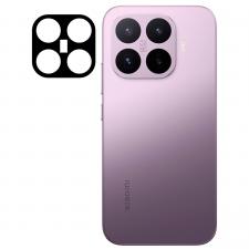 Folii protectie telefoane, Set 2 folii sticla securizata camera foto Bizon Glass Lens compatibile cu Xiaomi 17T, Negru, lerato.ro
