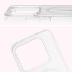 Carcasa Bizon CrystalO cu MagSafe compatibila cu Realme GT  8 Pro, Transparent 5 - lerato.ro