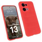Carcasa Bizon Tur compatibila cu Oppo Reno 13 Pro, Rosu 3 - lerato.ro