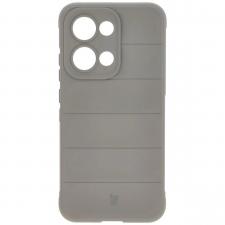 Huse si carcase Oppo Reno 13, Carcasa Bizon Tur compatibila cu Oppo Reno 13, Light Grey, lerato.ro