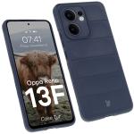 Carcasa Bizon Tur compatibila cu Oppo Reno 13 F, Dark Blue 3 - lerato.ro