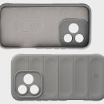 Carcasa Bizon Tur compatibila cu Honor 600 Lite, Light Grey 7 - lerato.ro