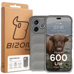 Carcasa Bizon Tur compatibila cu Honor 600 Lite, Light Grey 9 - lerato.ro