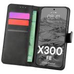 Husa flip cover Bizon Pocket compatibila cu Vivo X300 FE, Negru 3 - lerato.ro