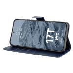 Husa flip cover Bizon Pocket compatibila cu Xiaomi 17T Pro, Navy Blue 6 - lerato.ro