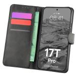 Husa flip cover Bizon Pocket compatibila cu Xiaomi 17T Pro, Negru 3 - lerato.ro