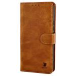 Husa flip cover Bizon Pocket compatibila cu Xiaomi 17T Pro, Maro 4 - lerato.ro
