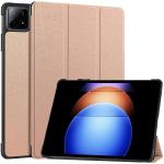 Husa Bizon Tab Croc compatibila cu Xiaomi Pad 6S Pro, 12.4 inch, Rose Gold 6 - lerato.ro