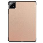 Husa Bizon Tab Croc compatibila cu Xiaomi Pad 6S Pro, 12.4 inch, Rose Gold 5 - lerato.ro