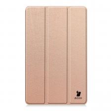 Huse tablete Xiaomi, Husa Bizon Tab Croc compatibila cu Xiaomi Redmi Pad SE, 8.7 inch, Rose Gold, lerato.ro