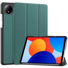 Huse tablete Xiaomi, Husa Bizon Tab Croc compatibila cu Xiaomi Redmi Pad SE, 8.7 inch, Dark Green, lerato.ro