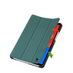 Husa Bizon Tab Croc compatibila cu Xiaomi Redmi Pad SE, 8.7 inch, Dark Green 8 - lerato.ro