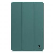 Huse tablete OnePlus, Husa Bizon Tab Croc compatibila cu OnePlus Pad Lite / Oppo Pad SE, 11 inch, Dark Green, lerato.ro