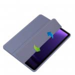 Husa Bizon Tab Clear Matt compatibila cu Samsung Galaxy Tab S9 / S9 FE, 10.9 / 11 inch, Mov 6 - lerato.ro