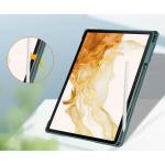 Husa Bizon Tab Clear Matt compatibila cu Samsung Galaxy Tab S8 Plus / S7 Plus / S7 FE, 12.4 inch, Dark Green 6 - lerato.ro