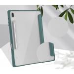 Husa Bizon Tab Clear Matt compatibila cu Samsung Galaxy Tab S8 Plus / S7 Plus / S7 FE, 12.4 inch, Dark Green 8 - lerato.ro