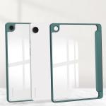 Husa Bizon Tab Clear Matt compatibila cu Samsung Galaxy Tab A9 Plus, 11 inch, Dark Green 9 - lerato.ro