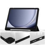 Husa Bizon Tab Clear Matt compatibila cu Samsung Galaxy Tab A9 Plus, 11 inch, Negru 4 - lerato.ro