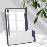 Husa Bizon Tab Clear Matt compatibila cu Samsung Galaxy Tab S9 / S9 FE, 10.9 / 11 inch, Navy Blue 8 - lerato.ro
