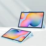 Husa Bizon Tab Clear Matt compatibila cu Samsung Galaxy Tab S6 Lite 2024/2022/2020, 10.4 inch, Light Blue 3 - lerato.ro
