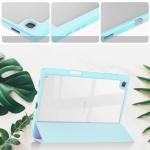 Husa Bizon Tab Clear Matt compatibila cu Samsung Galaxy Tab S6 Lite 2024/2022/2020, 10.4 inch, Light Blue 4 - lerato.ro