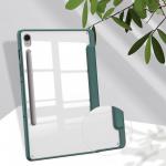 Husa Bizon Tab Clear Matt compatibila cu Samsung Galaxy Tab S9 / S9 FE, 10.9 / 11 inch, Dark Green 8 - lerato.ro