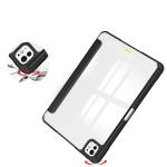 Husa Bizon Tab Clear Matt compatibila cu iPad Pro 11 inch 2024, Negru 8 - lerato.ro