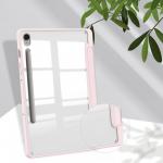 Husa Bizon Tab Clear Matt compatibila cu Samsung Galaxy Tab S9 / S9 FE, 10.9 / 11 inch, Roz 8 - lerato.ro